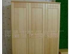 威海實木家具.威海松木家具.臥室家具.松木三門高帽頭衣柜_世界工廠網(wǎng)中國產(chǎn)品信息庫