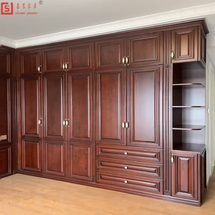 北京原木家具定制廠家 純實木衣柜定制與實木衣柜的優(yōu)勢