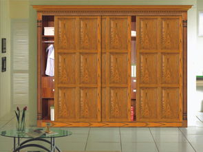 整體實(shí)木衣柜 自然美學(xué)與實(shí)用主義的完美融合