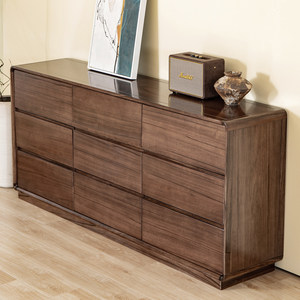 全實(shí)木紅胡桃木的魅力 59組實(shí)木衣柜圖片合集賞析